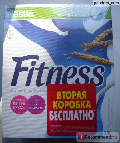 Готовые завтраки Nestle Хлопья Fitness фото