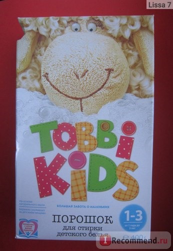 Стиральный порошок Tobi Kids детский, 1-3 года фото