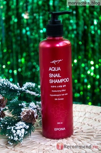 Шампунь Epona Aqua Snail Shampoo фото
