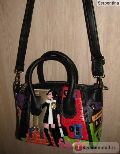 Сумка Aliexpress Gamystye 2016 Women Handbags Messenger Bags Embroidered girl Handbags fashion Sweet 6070 bazaar Tote flowers cat PU bags фото