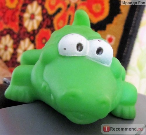 Курносики Игрушка-брызгалка для ванной Крокодил фото