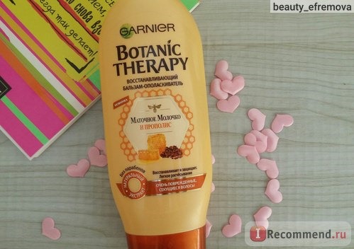 Бальзам-ополаскиватель Garnier Botanic Therapy Восстанавливающий Маточное молочко и Прополис фото