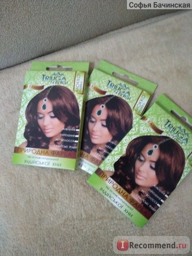 Краска для волос Triuga Herbal Природная на основе хны (Mokko) фото