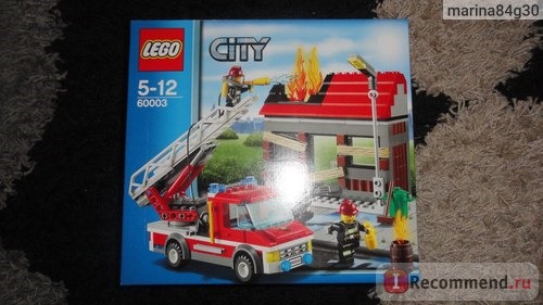 Lego City 60003 Тушение пожара фото