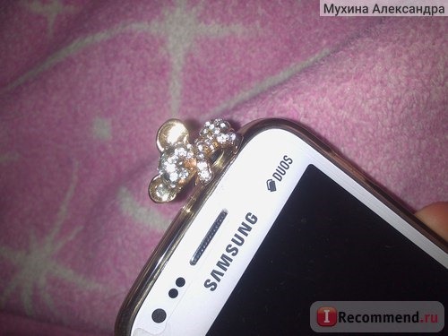 Заглушка Aliexpress Для телефона The Newest Delicate Phone Accessories Fashion Small Bear Mobile Jewelry Phone Dust Plug SKP023 фото