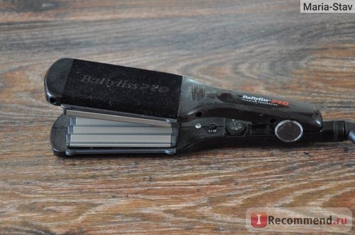 Щипцы - гофре для волос Babyliss Pro Titanium Tourmaline BAB2512TTE фото