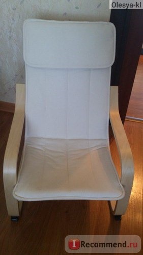 Кресло-качалка IKEA детское ПОЭНГ фото