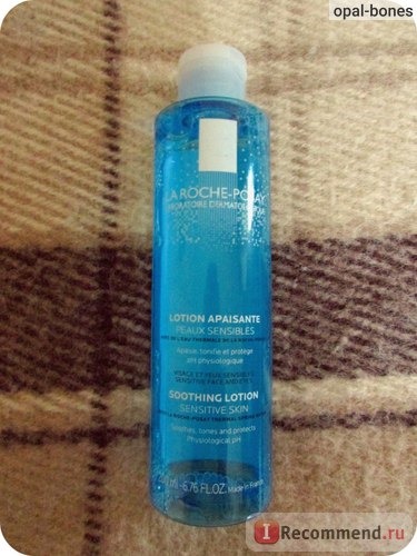 Тоник La Roche Posay для чувствительной кожи лица и глаз. Soothing Lotion Sensitive Skin фото