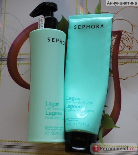Крем-гель для душа Sephora Лагуна фото