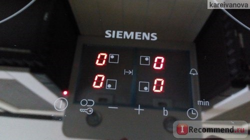 Индукционная варочная панель Siemens EH611BC17E фото
