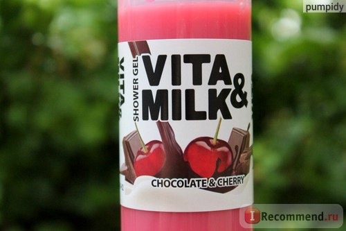 Гель для душа Vita&Milk Chocolate&Cherry фото