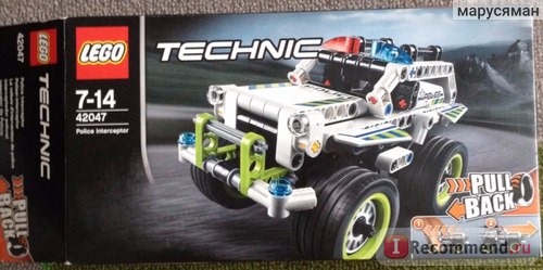 Lego Technic 42047 - Police Interceptor\Полицейский Перехватчик фото