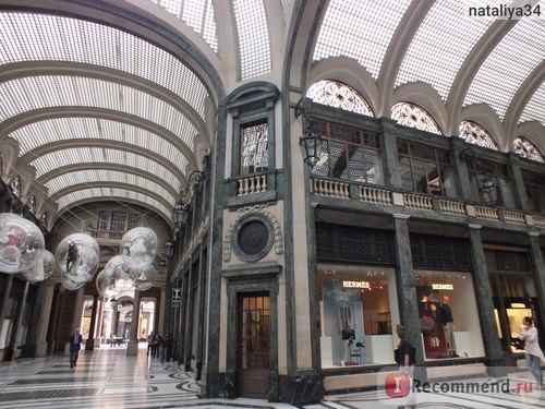 Знаменитые крытые галереи Турина