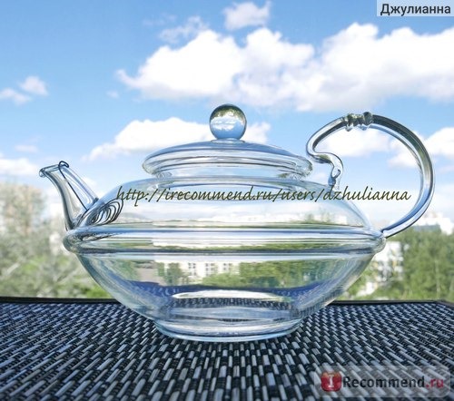 Стеклянный заварочный чайник Fissman Sakura Артикул 9219 фото