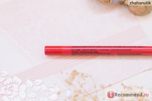 Карандаш для губ Nyx Slide On Lip Pencil (SLLP)