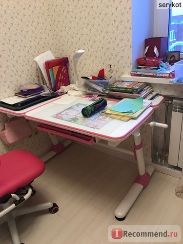 Детский письменный стол FunDesk Invito Pink фото