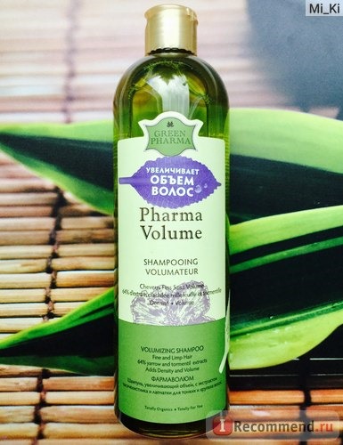 Шампунь GREEN PHARMA Pharma Volume фото