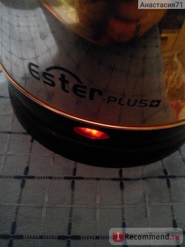 Электрический чайник Ester-plus+ арт 206 фото