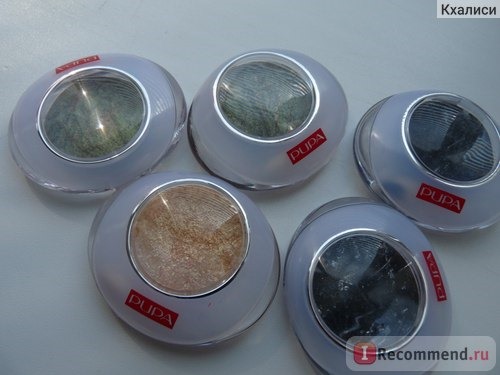 Тени для век Pupa luminys baked eyeshadow запеченные фото