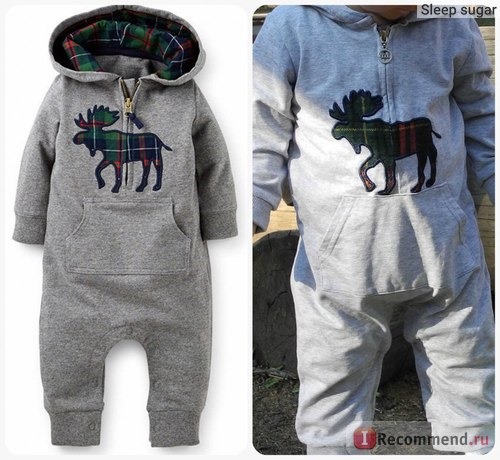 Комбинезон Aliexpress Baby Winter Romper 2015 Fashion Brand Baby Moda Roupas Bebe Long Sleeve Hooded Cotton Rompers Newborn Boy Baby Winter Romper фото