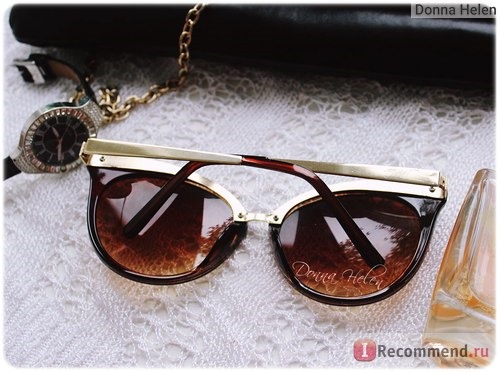 Солнцезащитные очки Aliexpress AEVOGUE Cat Eye Brand Design Sunglasses Women Fashion Spectacles Multicolor Optic Sun Glasses Gafas Oculos De Sol UV400 AE0085 фото
