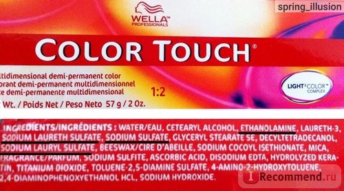 Оттеночная краска Wella Color Touch фото