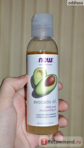 Масло Now Foods avocado oil фото