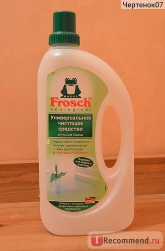 Универсальное чистящее средство Frosch фото