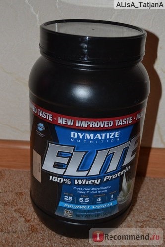 Спортивное питание Dymatize Elite Whey Protein(78% протеина) фото