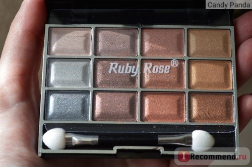Тени для век Ruby Rose Beauty eyeshadow kit фото