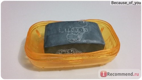 Мыло-скраб DongBang IND Co.Ltd. Lu'sob charcoal scrub soap фото