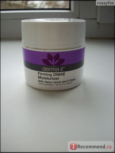 Крем для лица Derma E DMAE Alpha-Lipoic-C-Ester Retexturizing Creme фото