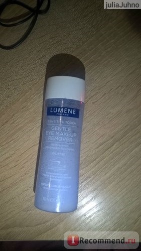 Средство для снятия макияжа с глаз Lumene Sensitive Touch Gentle Eye Makeup Remover фото