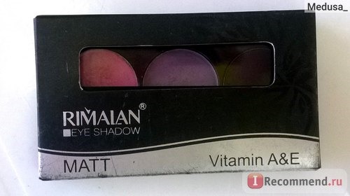 Тени для век Rimalan MATT Vitamin A & E фото