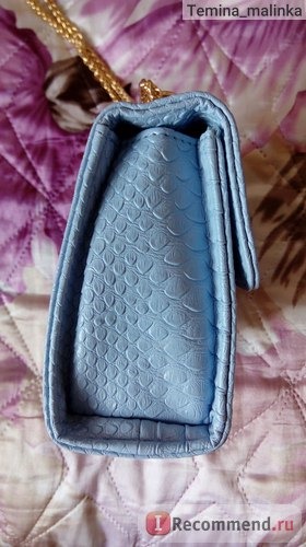 Сумка Aliexpress Simple Alligator Crocodile Leather Mini Small Women Crossbody Bag Chain Messenger Shoulder Bag фото