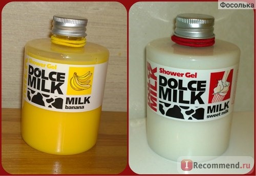 Гель для душа Dolce milk Молоко и банан фото