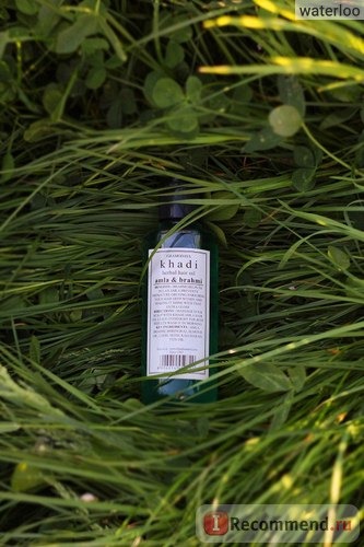 Масло для волос Khadi herbal hair oil amla & brahmi фото