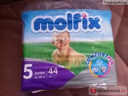 Подгузники Molfix ComfortFix 4 maxi 7-14 кг фото