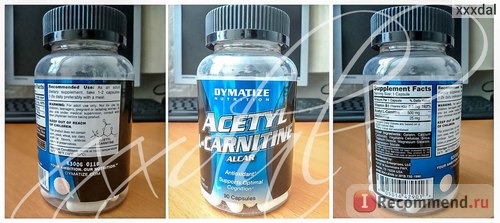 Спортивное питание Dymatize Acetyl L-Carnitine 500 mg фото