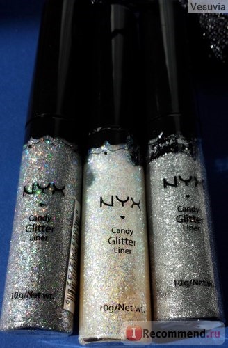 Подводка для глаз Nyx Candy Glitter Liner фото