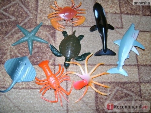 Toys Морские обитатели фото