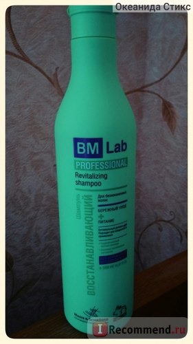 Шампунь BM Lab Professional Восстанавливающий фото