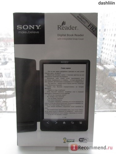 Электронная книга Sony PRS-T3 Reader фото