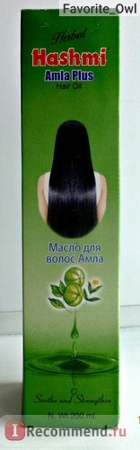 Масло для волос Amla Plus Hashmi Амла фото