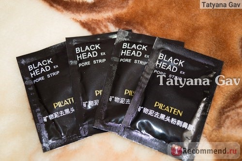 Маска-пленка от черных точек AliExpress. PILATEN Tearing style Deep Cleansing purifying peel off the Blackhead фото