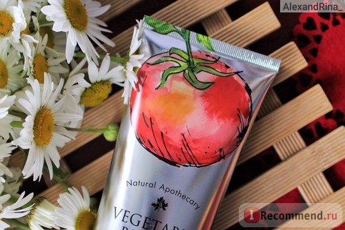 Ревитализирующий Шампунь Vegetable Beauty с экстрактом помидора