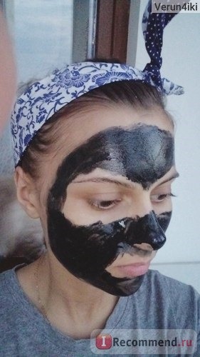 Маска-пленка для кожи лица El skin Black peel off mask (черная маска пленка) фото