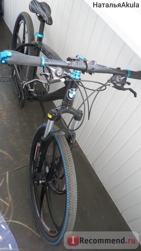 Велосипед BMW Горный велосипед X1 BLACK с литыми дисками фото
