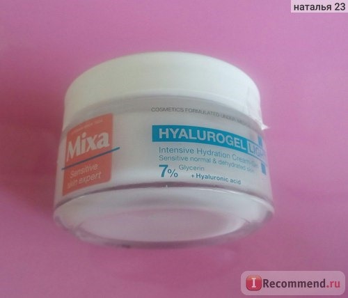 Крем для лица MIXA Hydrating Hyalurogel Intensive Hydration фото