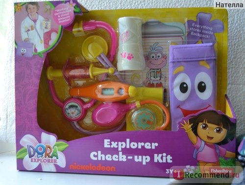 Fisher-Price Набор доктора Dora the Explorer Check-Up Kit фото